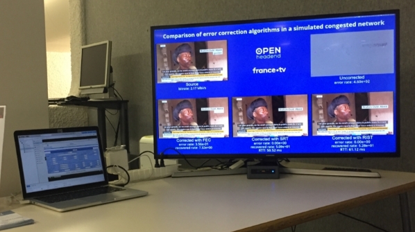 RIST SRT comparison demo open headend